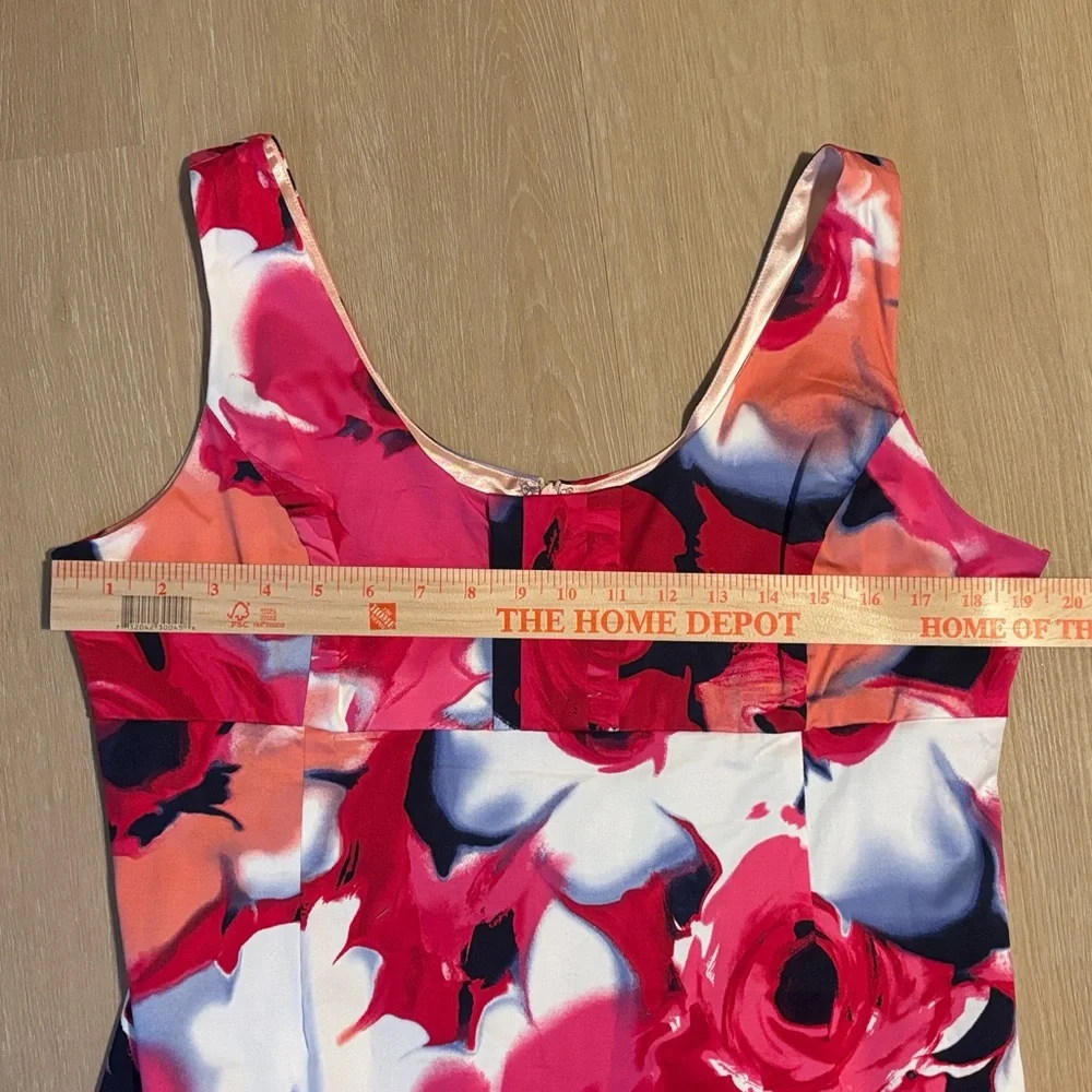 NWT New York & Company Floral Dress size 14 - Picture 4 of 4